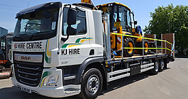 KJ Hire Plant Delivery