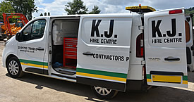KJ Hire Plant Servicing