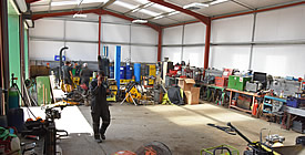 KJ Hire Plant Workshop Servicing