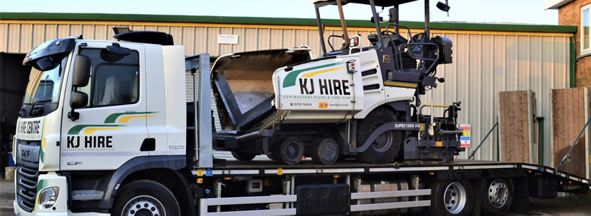 Road surfacing plant hire